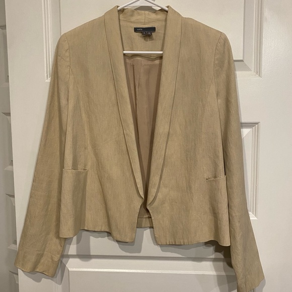 Vince Beige Open Blazer - Picture 2 of 10